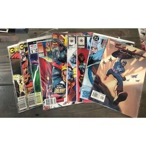 10 Comic Books DC Marvel Valiant Image Continuity Comics Fleetway Quality